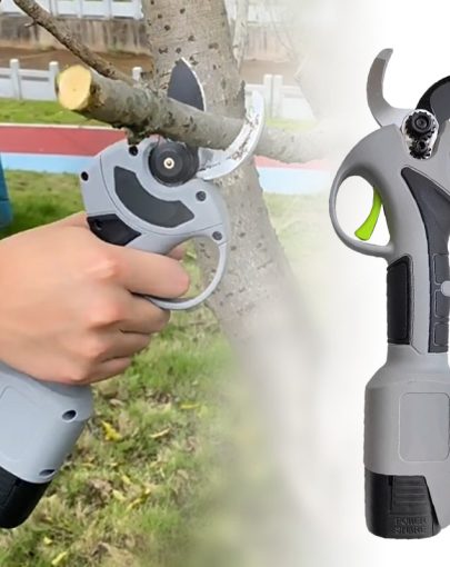 Garden Electric Pruning Shears With Battery  Charger 50% OFF