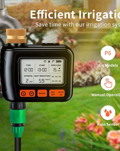 Large LCD Display Water Timer for Garden House 50% OFF